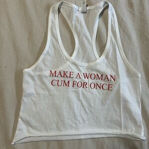 Quirky Crop Top Size Medium